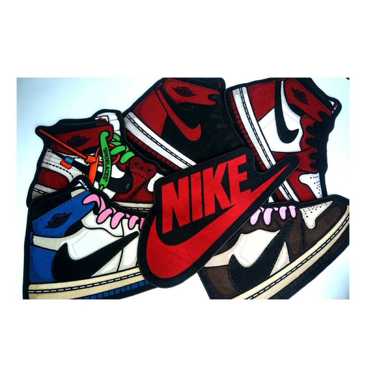 スニーカー ジョーダン NIKE ナイキ ラグ ラグマット カーペット スニーカー ジョーダン NIKE ナイキ ラグ ラグマット カーペット